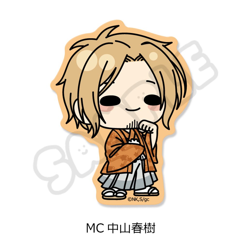 映画 ギヴン 海へ クリアダイカットステッカー MC 中山春樹 ("Given The Movie: To the Sea" Clear Die-cut Sticker MC Nakayama Haruki)