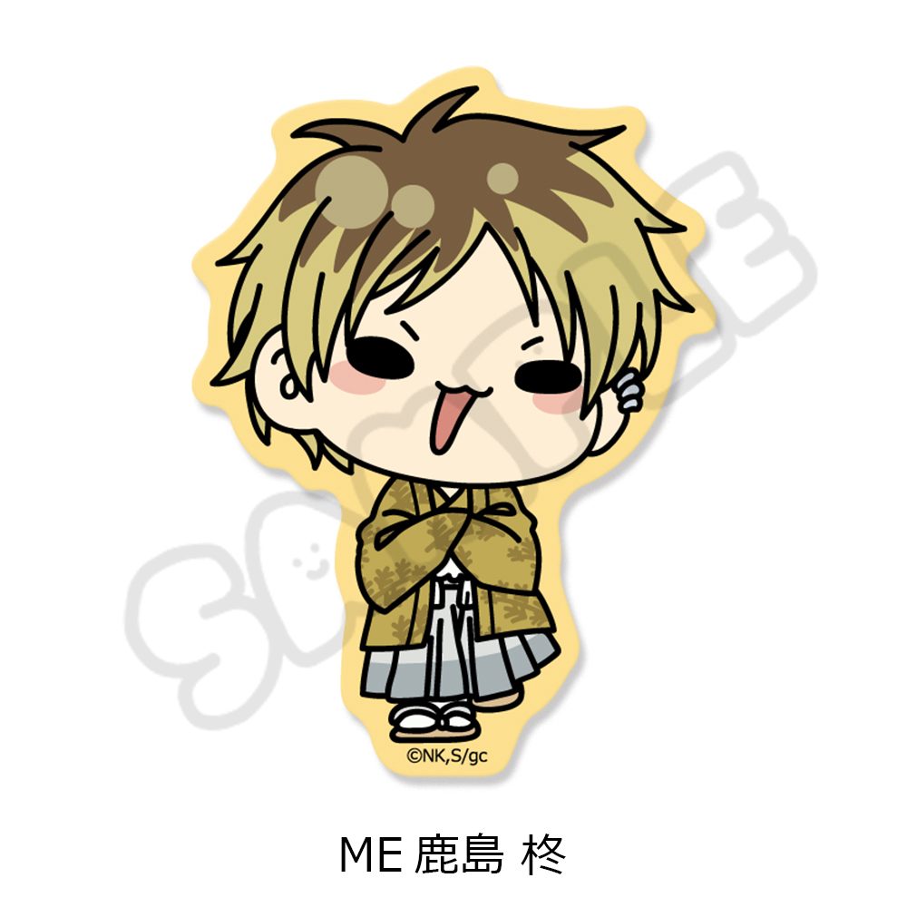 映画 ギヴン 海へ クリアダイカットステッカー ME 鹿島柊 ("Given The Movie: To the Sea" Clear Die-cut Sticker ME Kashima Hiiragi)