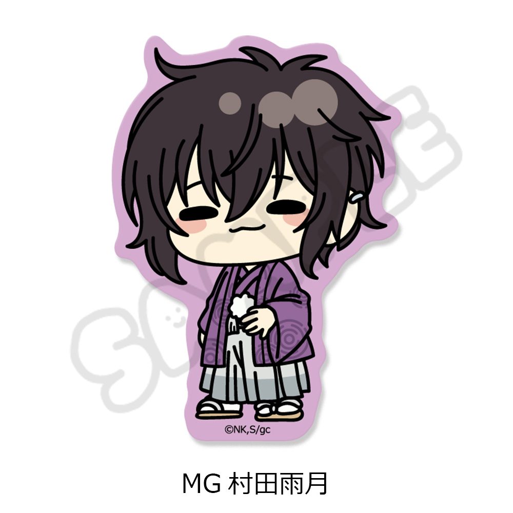 映画 ギヴン 海へ クリアダイカットステッカー MG 村田雨月 ("Given The Movie: To the Sea" Clear Die-cut Sticker MG Murata Ugetsu)