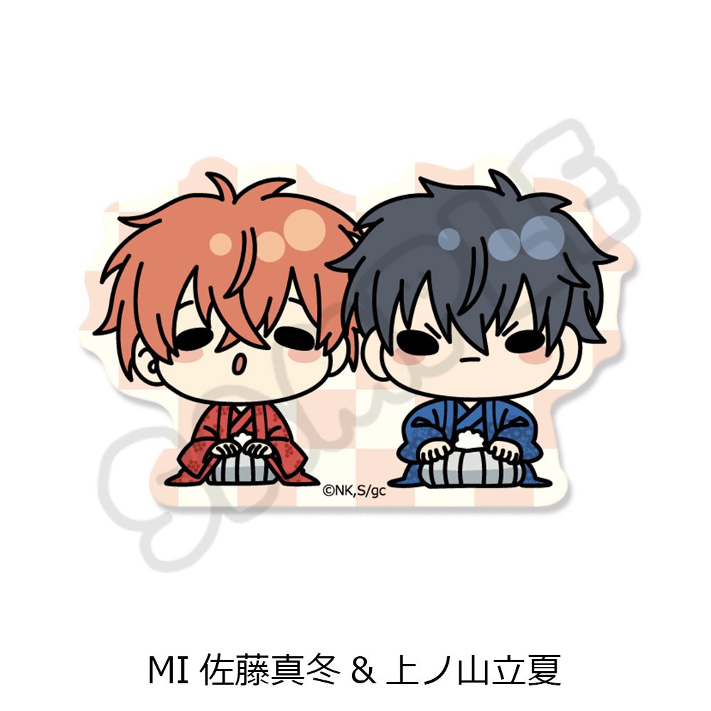 映画 ギヴン 海へ クリアダイカットステッカー MI 佐藤真冬&上ノ山立夏 ("Given The Movie: To the Sea" Clear Die-cut Sticker MI Sato Mafuyu & Uenoyama Ritsuka)