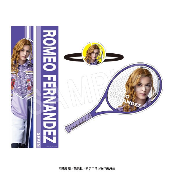 ミュージカル 新テニスの王子様 The Fifth Stage 選手個人セット ロミオ・フェルナンデス ("Musical The Prince of Tennis II" The Fifth Stage Player Individual Set Romeo Fernandez)