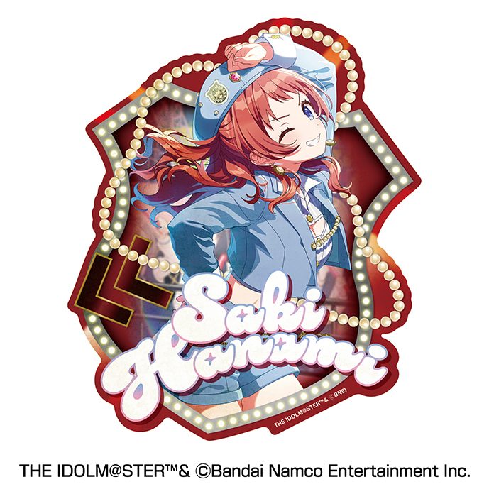 学園アイドルマスター トラベルステッカー2 1 花海咲季 ("Gakuen Idolmaster" Travel Sticker 2 1 Hanami Saki)