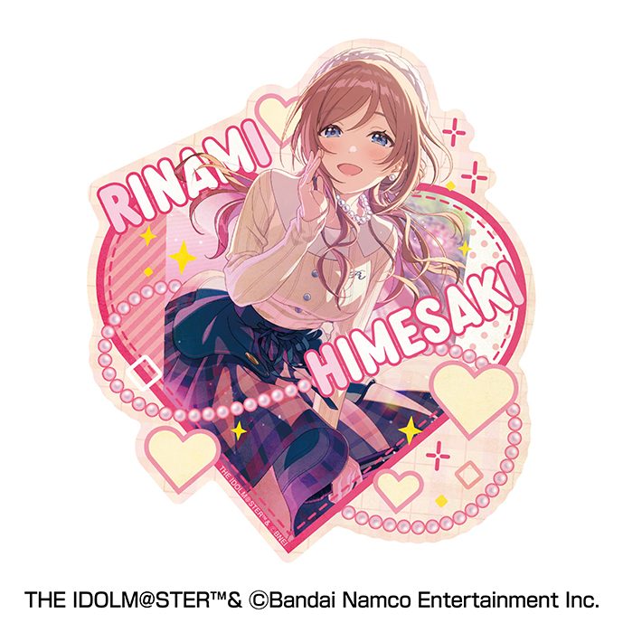 学園アイドルマスター トラベルステッカー2 12 姫崎莉波 ("Gakuen Idolmaster" Travel Sticker 2 12 Himesaki Rinami)