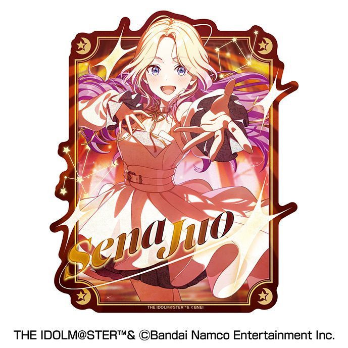 学園アイドルマスター トラベルステッカー2 13 十王星南 ("Gakuen Idolmaster" Travel Sticker 2 13 Juo Sena)