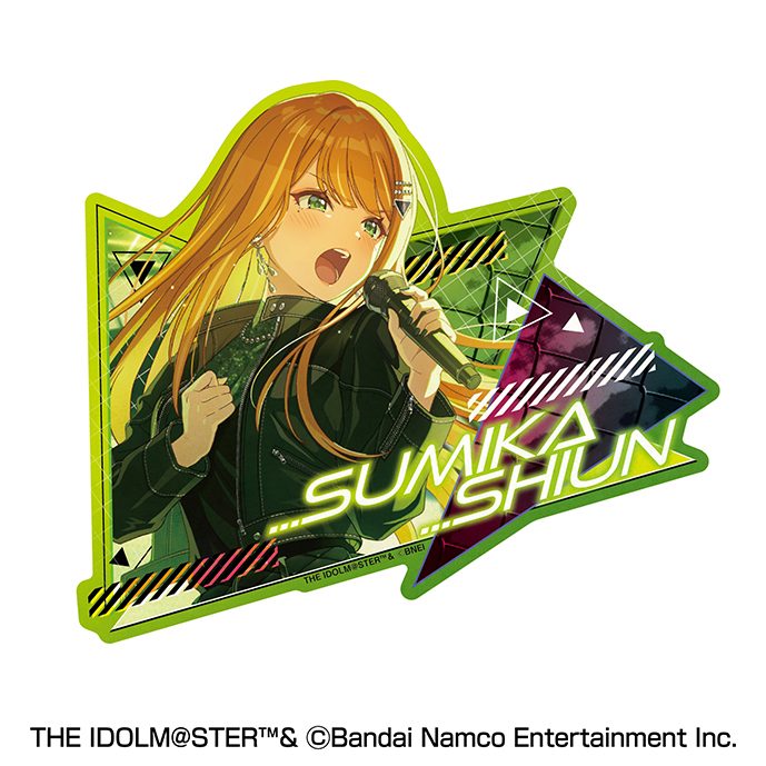 学園アイドルマスター トラベルステッカー2 7 紫雲清夏 ("Gakuen Idolmaster" Travel Sticker 2 7 Shiun Sumika)