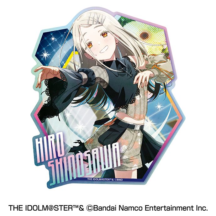 学園アイドルマスター トラベルステッカー2 8 篠澤広 ("Gakuen Idolmaster" Travel Sticker 2 8 Shinosawa Hiro)