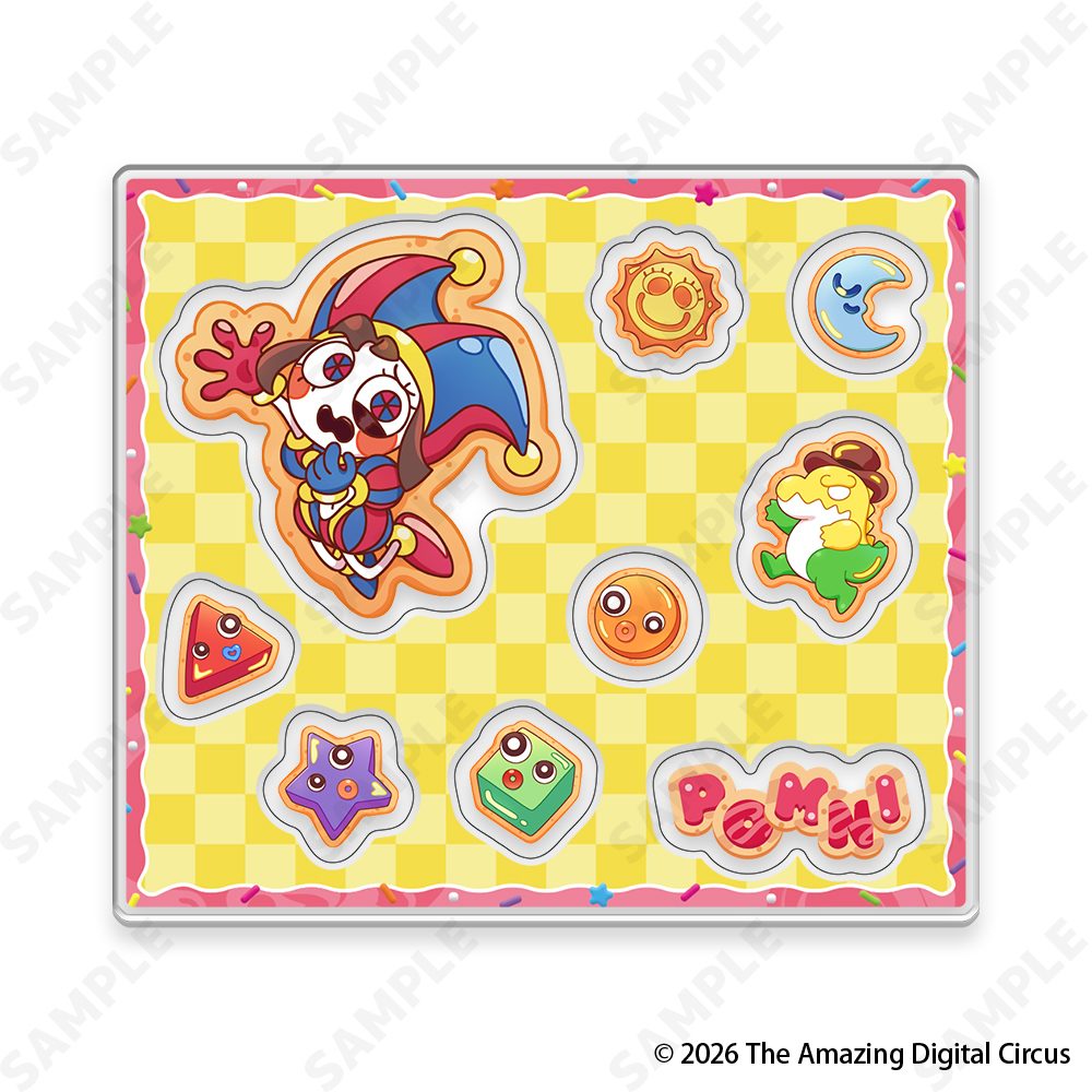 アメイジング・デジタル・サーカス アクリルパーツ 1 ポムニ[きゃらべいく] ("The Amazing Digital Circus" Acrylic Parts 1 Pomni (Chara Bake))