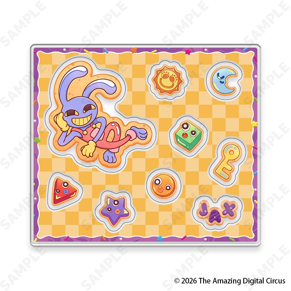 アメイジング・デジタル・サーカス アクリルパーツ 3 ジャックス[きゃらべいく] ("The Amazing Digital Circus" Acrylic Parts 3 Jax (Chara Bake))