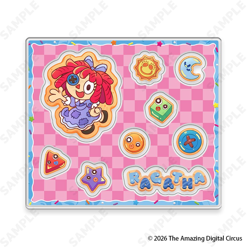 アメイジング・デジタル・サーカス アクリルパーツ 4 ラガタ[きゃらべいく] ("The Amazing Digital Circus" Acrylic Parts 4 Ragatha (Chara Bake))