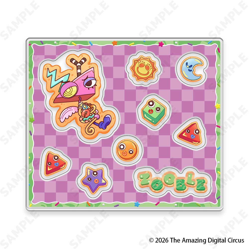 アメイジング・デジタル・サーカス アクリルパーツ 5 ズーブル[きゃらべいく] ("The Amazing Digital Circus" Acrylic Parts 5 Zooble (Chara Bake))