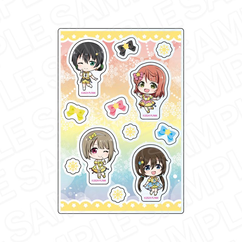 ラブライブ!虹ヶ咲学園スクールアイドル同好会 カスタムアクリルパーツ A イルミネーション デフォルメVer. ("Love Live! Nijigasaki High School Idol Club" Custom Acrylic Parts A Illumination Deformed Ver.)