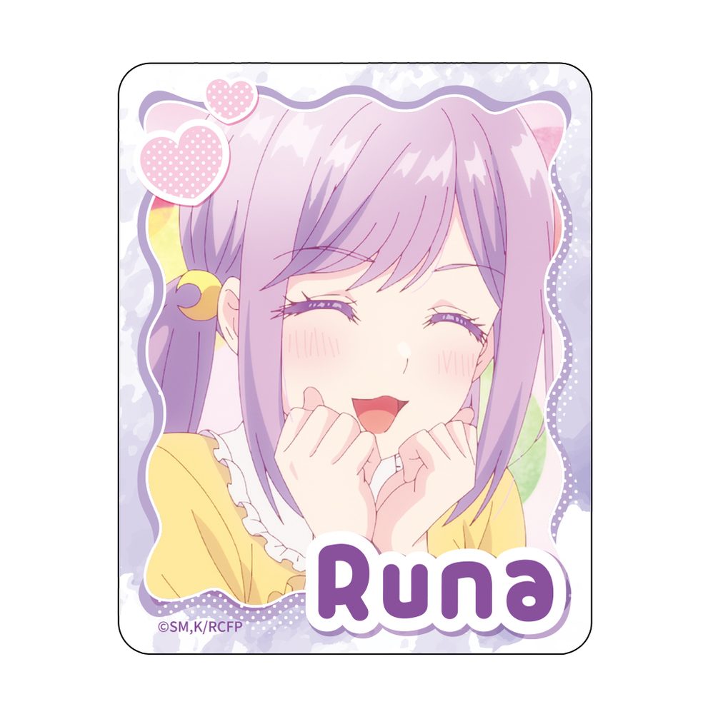 幼馴染とはラブコメにならない ステッカー 月見るな ("You Can't Be In a Rom-Com with Your Childhood Friends!" Sticker Tsukimi Runa)