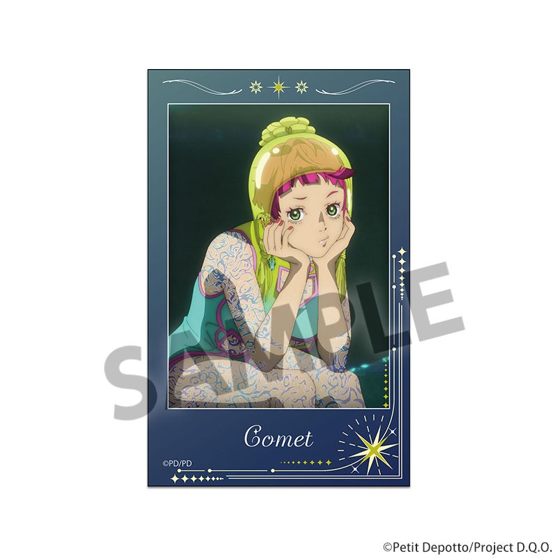 グノーシア インスタントフォト風ステッカー コメット ("GNOSIA" Instant Photo Style Sticker Comet)