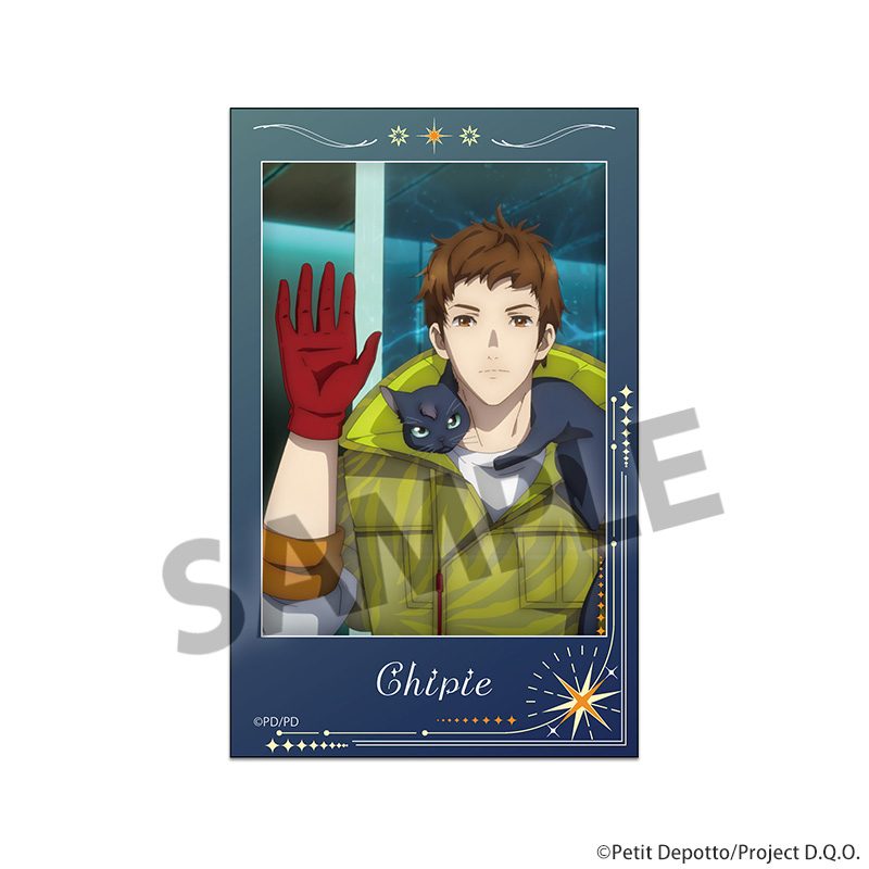 グノーシア インスタントフォト風ステッカー シピ ("GNOSIA" Instant Photo Style Sticker Chipie)
