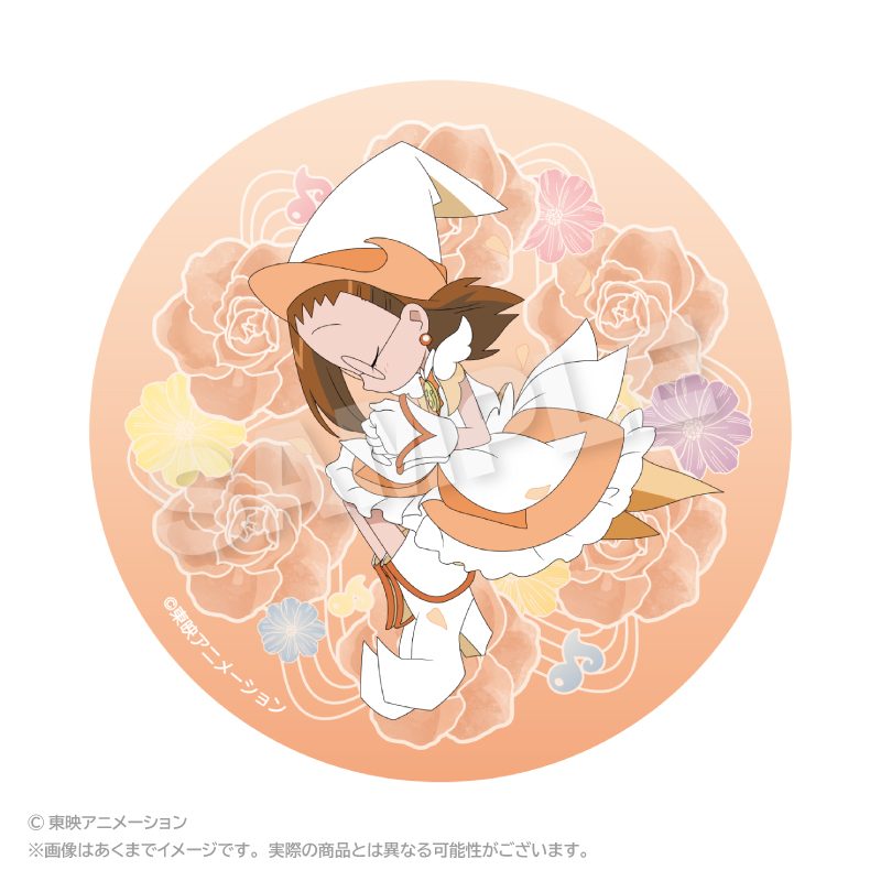 おジャ魔女どれみ ダイカットステッカー はづき ("Ojamajo Doremi" Die-cut Sticker Hazuki)