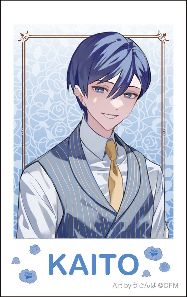 初音ミクシリーズ チェキプリント KAITO パーティードレス Art by うごんば (Hatsune Miku Series Instax Print KAITO Party Dress Art by Ugonba)