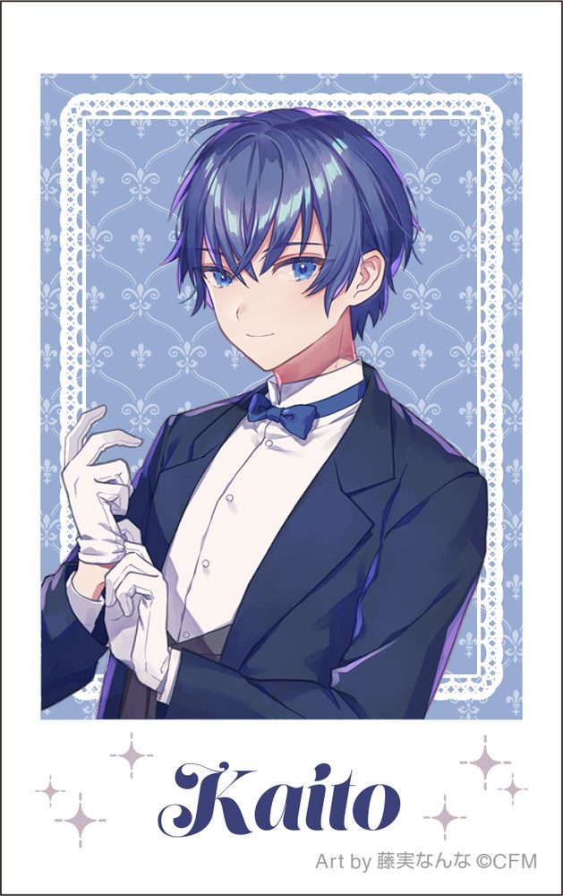 初音ミクシリーズ チェキプリント KAITO メイド&執事 Art by 藤実なんな (Hatsune Miku Series Instax Print KAITO Maid & Butler Art by Nanna Fujimi)