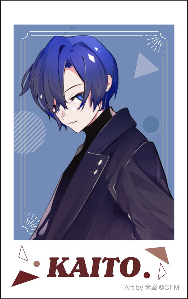 初音ミクシリーズ チェキプリント KAITO 私服 Art by 米室 (Hatsune Miku Series Instax Print KAITO Casual Outfit Art by Yonemuro)