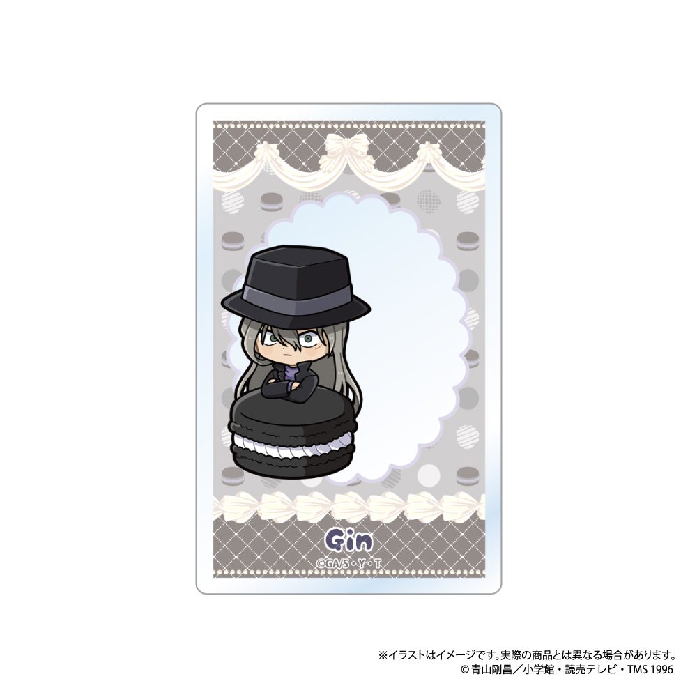 名探偵コナン アクリルカード ジンSD(マカロンVol.2) ("Detective Conan" Acrylic Card Gin SD (Macaron Vol. 2))