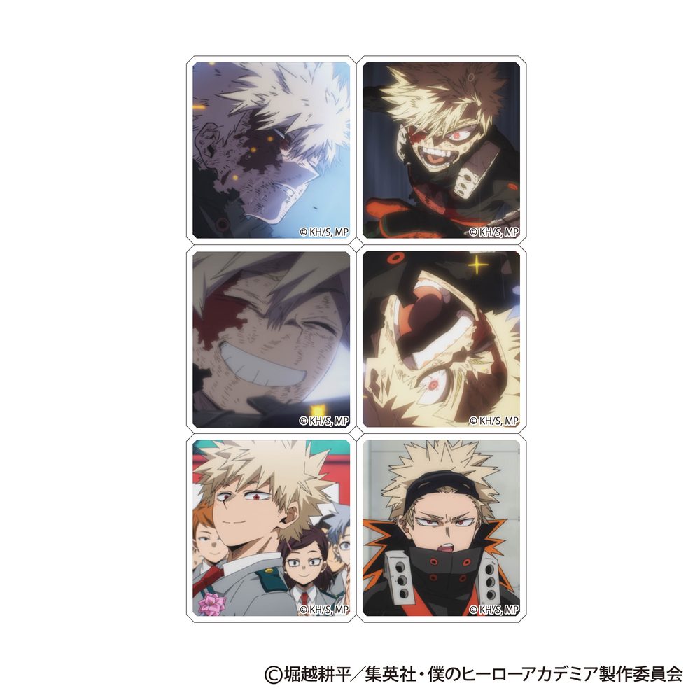 僕のヒーローアカデミア アクリルブロックシール B 爆豪勝己 ("My Hero Academia" Acrylic Block Sticker B Bakugo Katsuki)