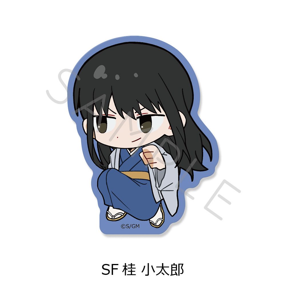 新劇場版 銀魂 -吉原大炎上- クリアカードステッカー ちぽっけシリーズ SF 桂小太郎 ("New Gintama The Movie: -Yoshiwara in Flames-" Clear Card Sticker Chipokke Series SF Katsura Kotarou)