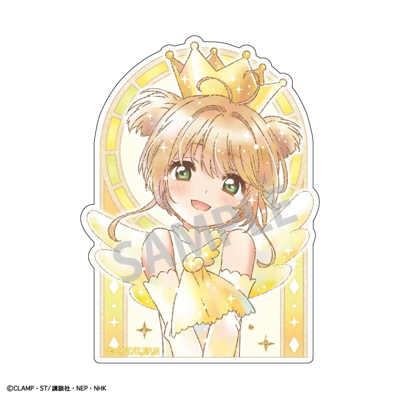 カードキャプターさくら クリアカード編 ミニデコステッカー 木之本桜A カミアニTOUCH ("Cardcaptor Sakura: Clear Card Arc" Mini Deco Sticker Kinomoto Sakura A KamiAni TOUCH)