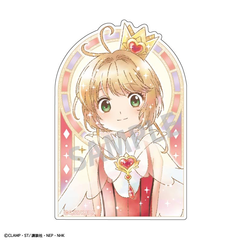 カードキャプターさくら クリアカード編 ミニデコステッカー 木之本桜B カミアニTOUCH ("Cardcaptor Sakura: Clear Card Arc" Mini Deco Sticker Kinomoto Sakura B KamiAni TOUCH)