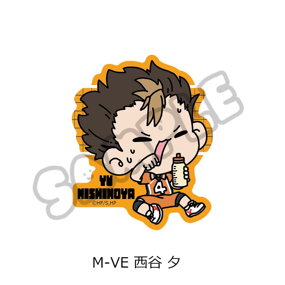 ハイキュー!! 第8弾 クリアカードステッカー(mochocho) M-VE 西谷夕 ("Haikyu!!" Vol. 8 Clear Card Sticker (mochocho) M-VE Nishinoya Yu)
