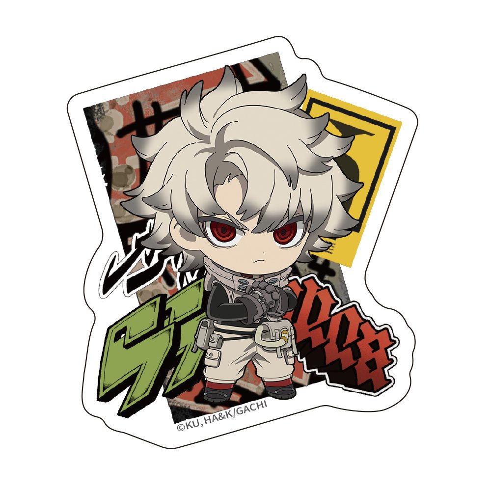 ガチアクタ ダイカットステッカー ミニキャラ ルド ("Gachiakuta" Die-cut Sticker Mini Character Rudo)