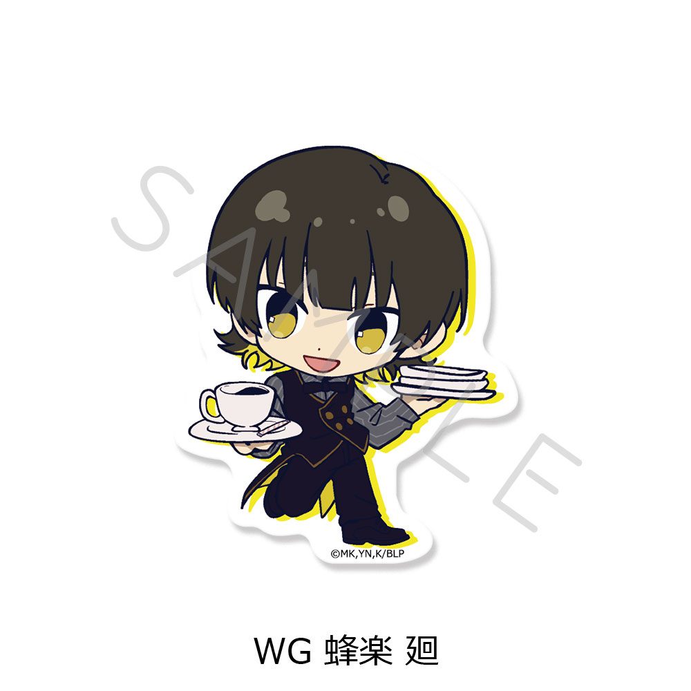 ブルーロック 第10弾 クリアダイカットステッカー WG 蜂楽廻 ("Blue Lock" Vol. 10 Clear Die-cut Sticker WG Bachira Meguru)