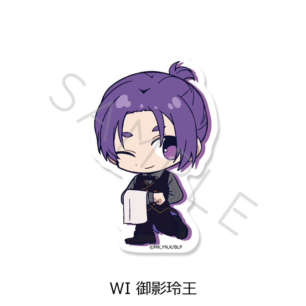 ブルーロック 第10弾 クリアダイカットステッカー WI 御影玲王 ("Blue Lock" Vol. 10 Clear Die-cut Sticker WI Mikage Reo)
