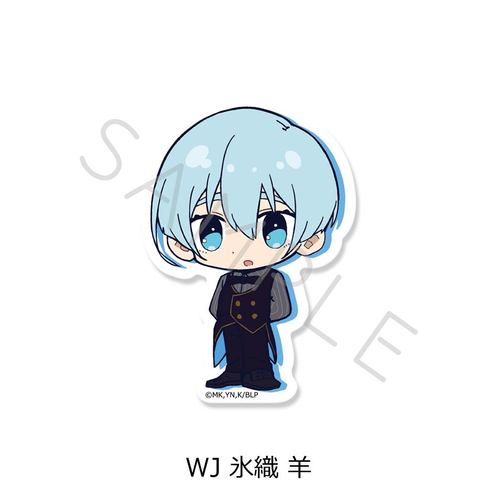 ブルーロック 第10弾 クリアダイカットステッカー WJ 氷織羊 ("Blue Lock" Vol. 10 Clear Die-cut Sticker WJ Hiori Yo)