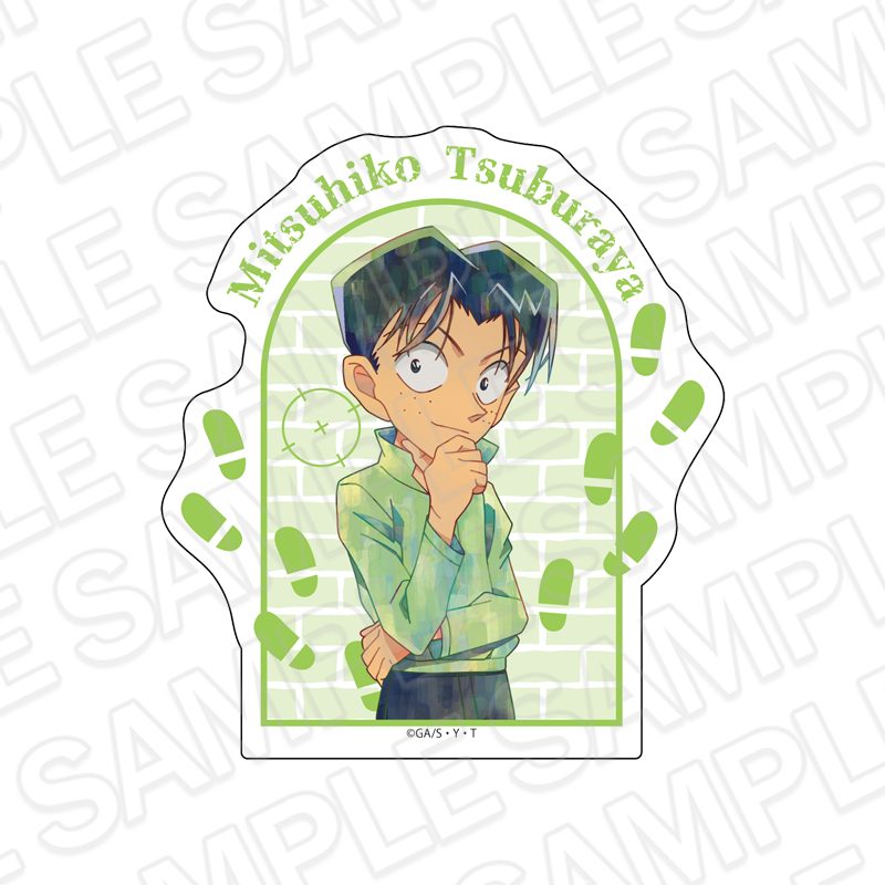 名探偵コナン ダイカットステッカー PALE TONE series 円谷光彦 Vol.6 ("Detective Conan" Die-cut Sticker Pale Tone Series Tsuburaya Mitsuhiko Vol. 6)