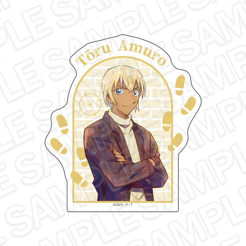 名探偵コナン ダイカットステッカー PALE TONE series 安室透 Vol.6 ("Detective Conan" Die-cut Sticker Pale Tone Series Amuro Toru Vol. 6)