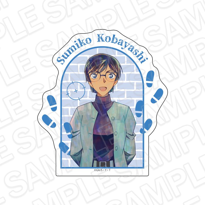 名探偵コナン ダイカットステッカー PALE TONE series 小林澄子 Vol.6 ("Detective Conan" Die-cut Sticker Pale Tone Series Kobayashi Sumiko Vol. 6)
