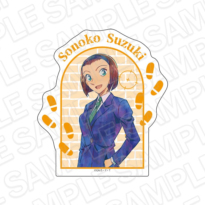 名探偵コナン ダイカットステッカー PALE TONE series 鈴木園子 Vol.6 ("Detective Conan" Die-cut Sticker Pale Tone Series Suzuki Sonoko Vol. 6)