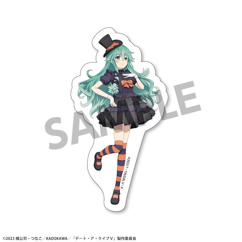 デート・ア・ライブV 描き下ろしダイカットステッカー 七罪 不思議の国のアリスVer. ("Date A Live V" Original Illustration Die-cut Sticker Natsumi Alice in Wonderland Ver.)