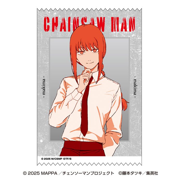 劇場版 チェンソーマン レゼ篇 サテンクロスステッカー 3 マキマ ("Chainsaw Man - The Movie: Reze Arc" Satin Cross Sticker 3 Makima)