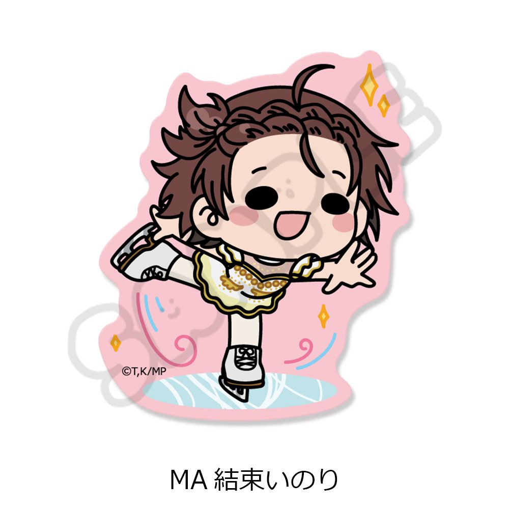 メダリスト クリアカードステッカー MA 結束いのり ("Medalist" Clear Card Sticker MA Yuitsuka Inori)