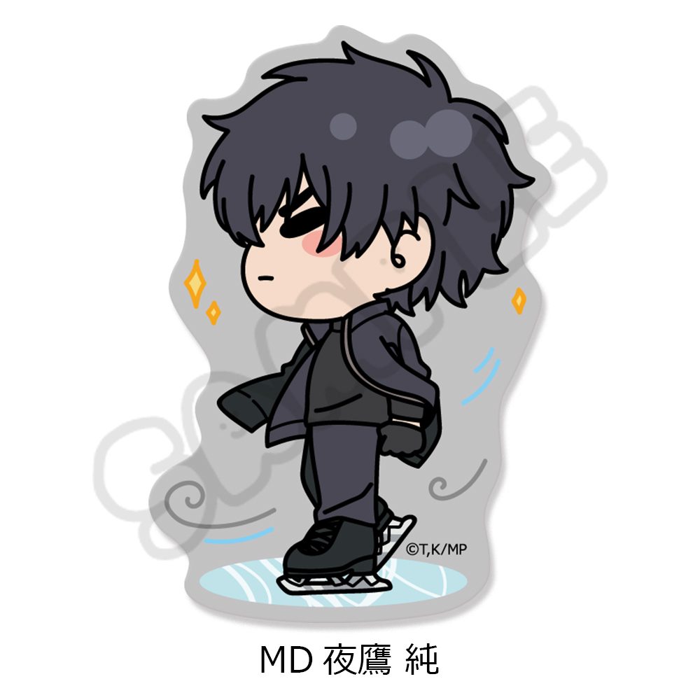 メダリスト クリアカードステッカー MD 夜鷹純 ("Medalist" Clear Card Sticker MD Yodaka Jun)