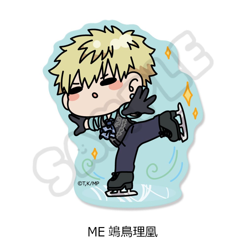 メダリスト クリアカードステッカー ME 鴗鳥理凰 ("Medalist" Clear Card Sticker ME Sonidori Rio)