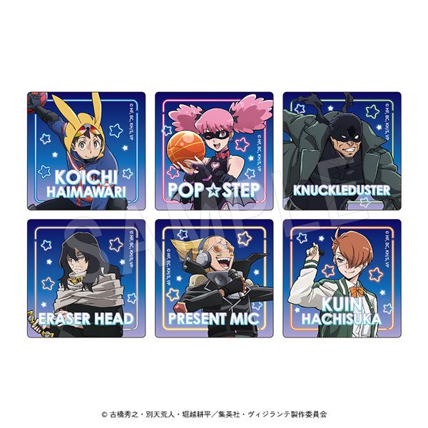 ヴィジランテ -僕のヒーローアカデミア ILLEGALS- ステッカーセット ("My Hero Academia: Vigilantes" Sticker Set)