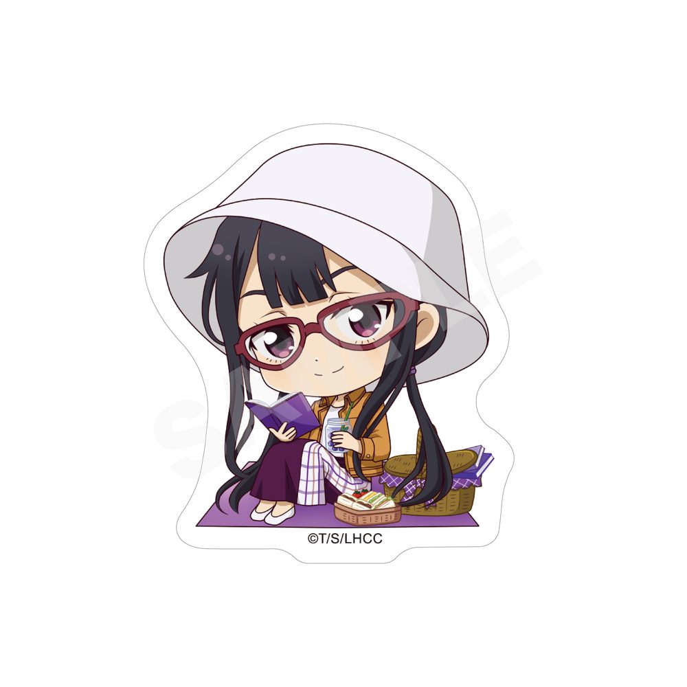 負けヒロインが多すぎる! ステッカー 06 月之木古都 ("Too Many Losing Heroines!" Sticker 06 Tsukinoki Koto)