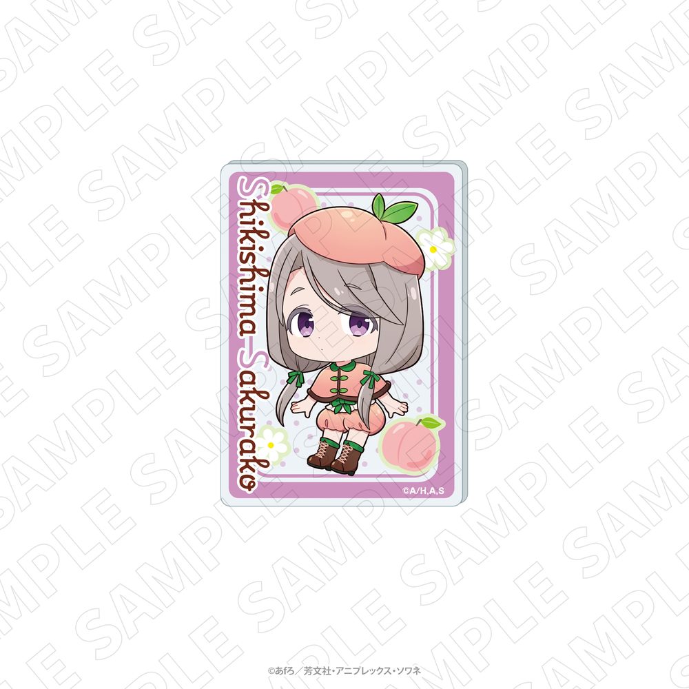 mono フルーツ衣装 アクリルカード 敷島桜子 ("mono" Fruits Outfit Acrylic Card Shikishima Sakurako)