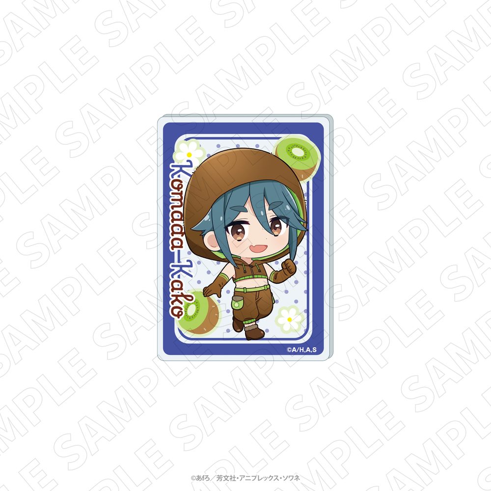 mono フルーツ衣装 アクリルカード 駒田華子 ("mono" Fruits Outfit Acrylic Card Komada Kako)
