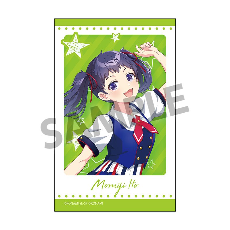 シャインポスト Be Your アイドル! インスタントフォト風ステッカー 伊藤紅葉 ("Shine Post Be Your Idol!" Instant Photo Style Sticker Ito Momiji)