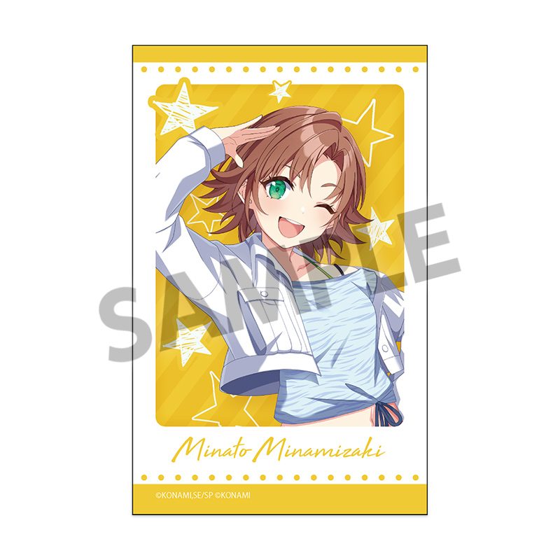 シャインポスト Be Your アイドル! インスタントフォト風ステッカー 南崎湊 ("Shine Post Be Your Idol!" Instant Photo Style Sticker Minamizaki Minato)