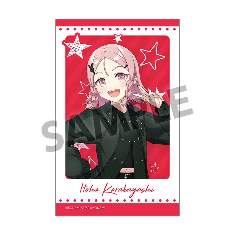 シャインポスト Be Your アイドル! インスタントフォト風ステッカー 唐林絃葉 ("Shine Post Be Your Idol!" Instant Photo Style Sticker Karabayashi Itoha)
