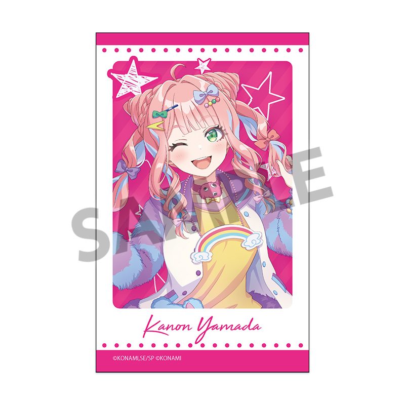 シャインポスト Be Your アイドル! インスタントフォト風ステッカー 山田花音 ("Shine Post Be Your Idol!" Instant Photo Style Sticker Yamada Kanon)