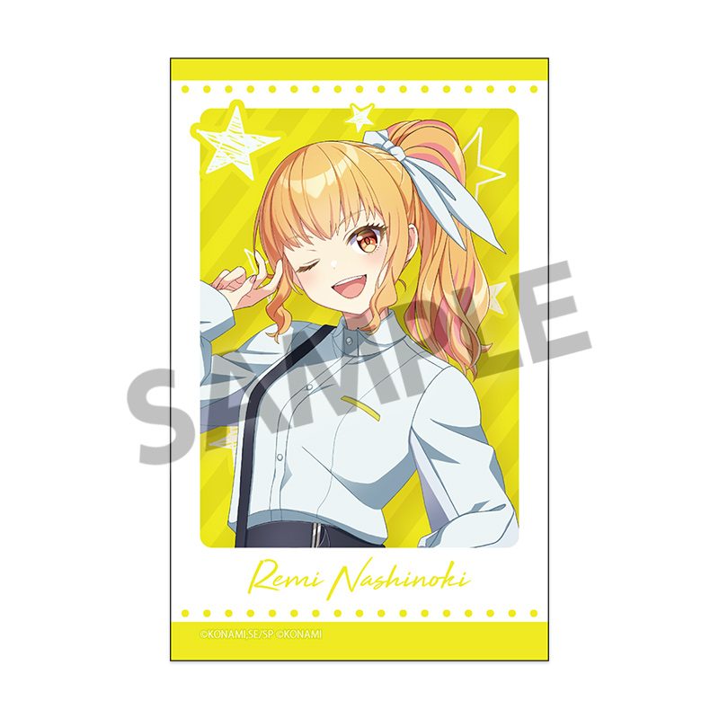 シャインポスト Be Your アイドル! インスタントフォト風ステッカー 梨子木麗美 ("Shine Post Be Your Idol!" Instant Photo Style Sticker Nashinoki Remi)